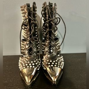 Akira Studded heels.